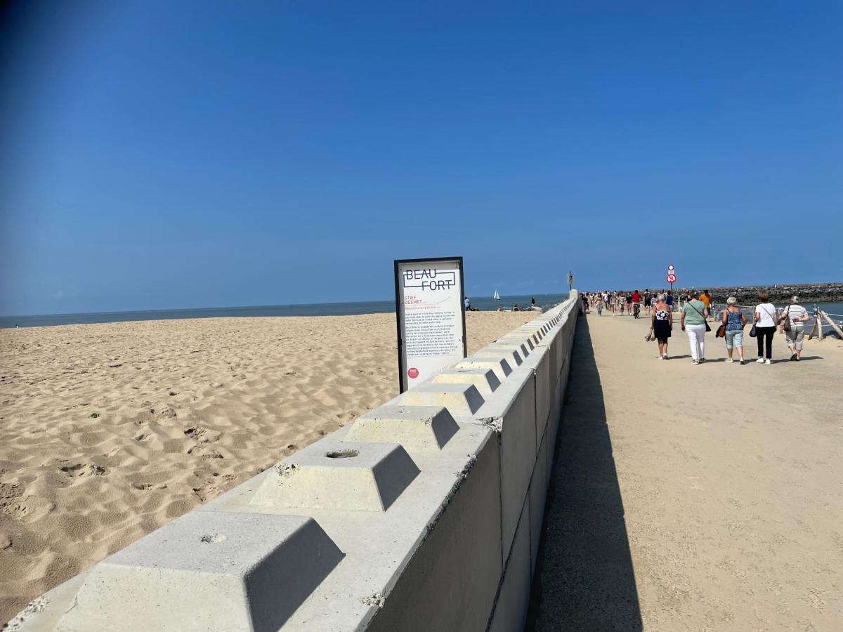 Gezellige Studio 1 Slaapkamer, 3Pers,Strand,Zee 50M Oostende Exteriör bild